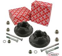 2x FEBI Domlager Schraubensatz vorne für Audi A4 A6 A7 Seat Exeo FSI TDI TFSI