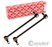 2x FEBI KOPPELSTANGE VORNE passend für BMW 5 E60 E61 nur xDrive xi xd 4x4 Allrad