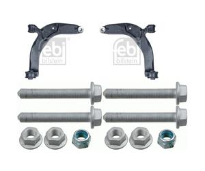 2x Febi Querlenker Vorne+schraubensatz Passend Für Vw Transporter T5 T6 Multivan Reparatursatz Radaufhängung: Audi: N10240304 Audi: N10585602 Audi: