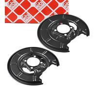 2x febi Spritzblech Ankerblech Bremsscheibe für MERCEDES W169 W245 hinten
