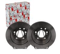 FERODO Bremsscheibe hinten rechts links belüftet 307mm für SSANGYONG DDF1772