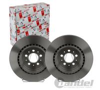 2x FERODO 330mm BREMSSCHEIBEN BELÜFTET HINTEN passend für VOLVO S60 V70 | DDF168