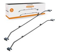 2x Flachplanenbügel für Anhänger – verstellbare Planenbügel für Flachplane 152–220 cm – Metall Bügel 2,5 mm – Anhänger Planenbügel – Stützstange für Anhängerplane