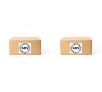 2x Flexible Bremsleitungen A.B.S. HINTEN L+R für OPEL, SUZUKI AGILA B