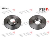 2x FTE BS5282 Bremsscheibe für SKODA VW