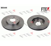 2x FTE BS5440 Bremsscheibe für MERCEDES-BENZ