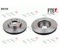 2x FTE BS7248 BREMSSCHEIBE MB für MERCEDES-BENZ