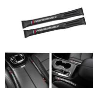 2x Für BMW Performance Kohlefaser Universal Autositz Lücke Lückenfüller Schwarz
