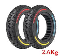 2x Für Segway Ninebot F20D F30D F40D Vollgummi Reifen 10x2.5 (60/70-6.5) DHL