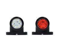 2x G LED LKW Begrenzungsleuchten 12V/24V Positionsleuchten Anhänger Rot Weiß