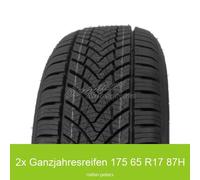 2x Ganzjahresreifen 175/65 R17 87H Tracmax X-Privilo A/S Trac Saver XL | 19417