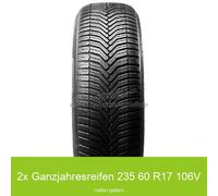 2x Ganzjahresreifen 235/60 R17 106V Michelin CrossClimate SUV 3PMSF XL | 82830