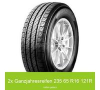 2x Ganzjahresreifen 235/65 R16 C 121R Radar Argonite RV-4S 3PMSF | 1507