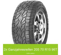 2x Ganzjahresreifen Linglong CrossWind A/T 100 3PMSF 205/70 R15 96T | 36121