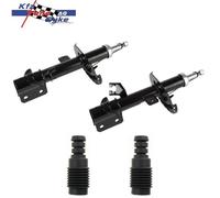 2x GASDRUCK STOSSDÄMPFER + STAUBSCHUTZSATZ VORNE FÜR NISSAN MICRA III + CC III