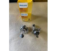 2x Glühbirnen Hauptscheinwerfer, von PHILIPS, H4, 12V, 60/55W, P43t-38
