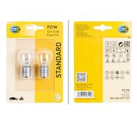 2x Glühlampe Rückfahrleuchte HELLA 8GA 002 073-123/2x P21W 12V 21W Blisterpack