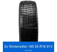 2x Goodride SnowMaster SW-618 3PMSF XL 195/55 R16 91V Winterreifen | 60319