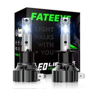 2X H1 50W 10000LM 6500K LED Scheinwerfer Lampen Halogen Mit Zulassung Hi/Lo Beam