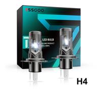2X H11 H4 D2S Auto 20W LED Scheinwerfer 6000 Halogen Canbus fehlerfrei Zulassung