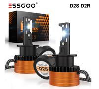 2X H11 H4 D2S Auto 20W LED Scheinwerfer 6000 Halogen Canbus fehlerfrei Zulassung
