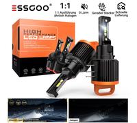 2x H15 Auto Scheinwerfer 100W 1:1 Halogen DRL Mit Zulassung Lampen Kaltes 6500K