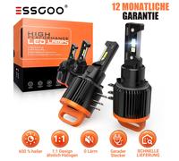 2x H15 LED Scheinwerfer Zulassung Plug-and-Play 100W 12000LM Lampen 1:1 Halogen