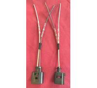 2x H3 H7 Stecker NSW VW Audi 1J0973722 1,5mm offene Kabelenden Reparaturleitung