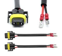 2x H7/H3/H1 Stecker auf H11/H8 Buchse LED Scheinwerfer oder Nebelscheinwerfer Nachrüstung Kabelbaum Stecker Buchse Adapter für H-Yundai/Kia
