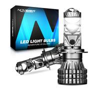 2x H7 LED Scheinwerfer 120W 6500K Mit Zulassung Lampen Fern/Abblendlicht Halogen