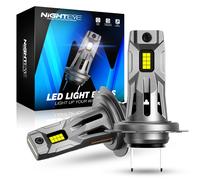 2X H7 LED Scheinwerfer Hi/Lo Beam Mit Zulassung Lampen 60W Halogen Mit StVZO DRL