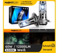 2x H7 LED Scheinwerfer Mit Zulassung Lampen 12000LM Hi/Lo Beam Halogen Mit StVZO