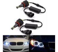 2x H8 LED Angel Eyes 120W Ringe Standlicht Für BMW E60 E61/71/70/82 LCI E90 E91