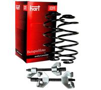 2x HART Fahrwerksfeder Hinten + Federspanner für MERCEDES CLS C219 E W211 S211
