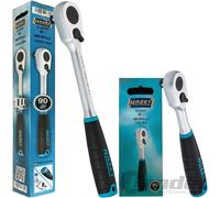 2x HAZET HiPer FEINZAHN-UMSCHALT-KNARRE 1/2"+1/4" ZOLL 90-Zähne EXTREM BELASTBAR