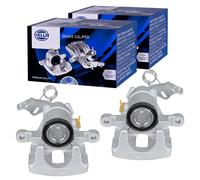 2x HELLA BREMSSATTEL HINTERACHSE passend für SEAT IBIZA TOLEDO VW CORRADO GOLF 3