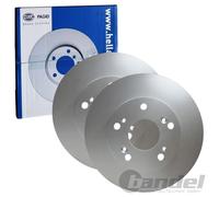 2x HELLA BREMSSCHEIBEN 262mm VORNE passend für HONDA CIVIC CR-Z INTEGRA 5