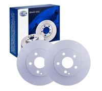 Hella Bremsscheibe 8DD 355 128-701 PRO High Carbon 288mm innenbelüftet beschichtet für MERCEDES-BENZ
