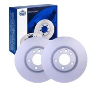 2x Hella Bremsscheiben 368mm Vorne Passend Für Porsche Cayenne Vw Touareg Bremsscheibe: A.b.s.: 18020 Ate: 24013601111 Audi: 7l8615301a Blue Print: