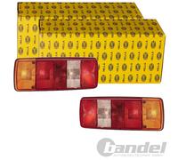 2x HELLA HALOGEN RÜCKLEUCHTEN SATZ 12V 24V HINTEN LINKS+RECHTS RÜCKLICHTER