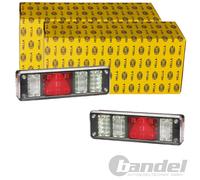 2x HELLA LED RÜCKLEUCHTEN SATZ 24V HINTEN LINKS+RECHTS RÜCKLICHTER