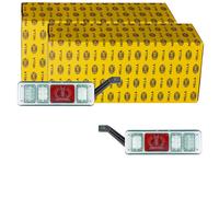 2x Hella Led Rückleuchten Satz 24v Hinten Links+rechts Rücklichter Heckleuchte: Daf: 2170850 Hella: 2vp340960241 Krone: 515076412 Scania: 2841769 H