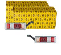 2x Hella Mit Led Halogen Rückleuchten Satz 24v Hinten Links+rechts Rücklichter Heckleuchte: Carnehl: 49680 Daf: 2170856 Hella: 2vp340961541 Krone: