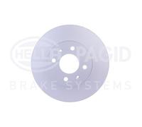 2x HELLA PAGID 8DD 355 119-011 BREMSSCHEIBE für HYUNDAI KIA