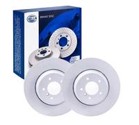 2x HELLA PAGID BREMSSCHEIBEN Ø348mm VORNE passend für BMW 5 6 65155PRO_HC