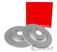 2x HERTH+BUSS 276mm BREMSSCHEIBEN HINTEN passend für MAZDA MX-5 | J3313016