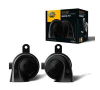 2x Horn HELLA 3FH 012 010-041/2x 12V für BMW 5er G30 F90 F10 3er E90 Touring E91