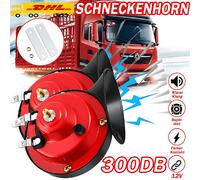 2X Hupe 12V Laut Universal Elektrisch Motorrad Auto Signalhorn Horn LKW Lufthorn