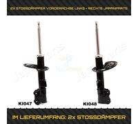 2X JAPANPARTS STOSSDÄMPFER VORDERACHSE LINKS + RECHTS FÜR KIA