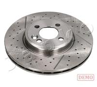 2x JAPKO Bremsscheibe 600159C für MINI CLUBMAN R55 R57 R50 R53 CLUBVAN R56 R52